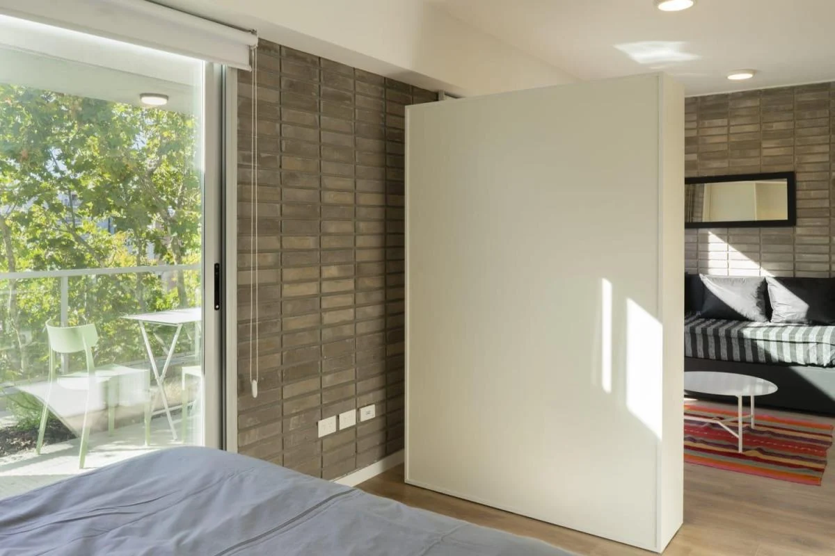 DEPARTAMENTO en Belgrano 1 ambientes - dormitorio principal - Arcudi Propiedades