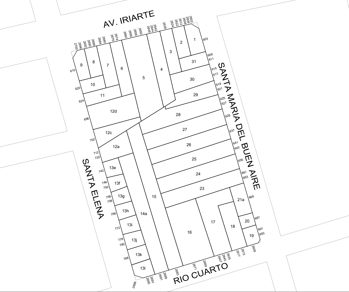LOTE/TERRENO en Barracas - dormitorio principal - Arcudi Propiedades